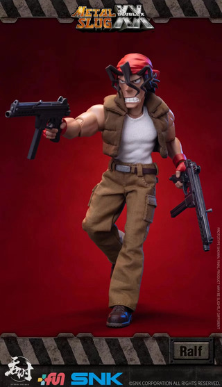Metal Slug XXX Tunshi Studio Action Figure 1/12 Ralf Jones / Clark Still SNK TS-010 / TS-009