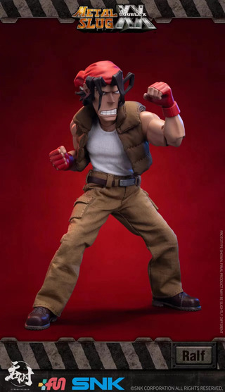 Metal Slug XXX Tunshi Studio Action Figure 1/12 Ralf Jones / Clark Still SNK TS-010 / TS-009