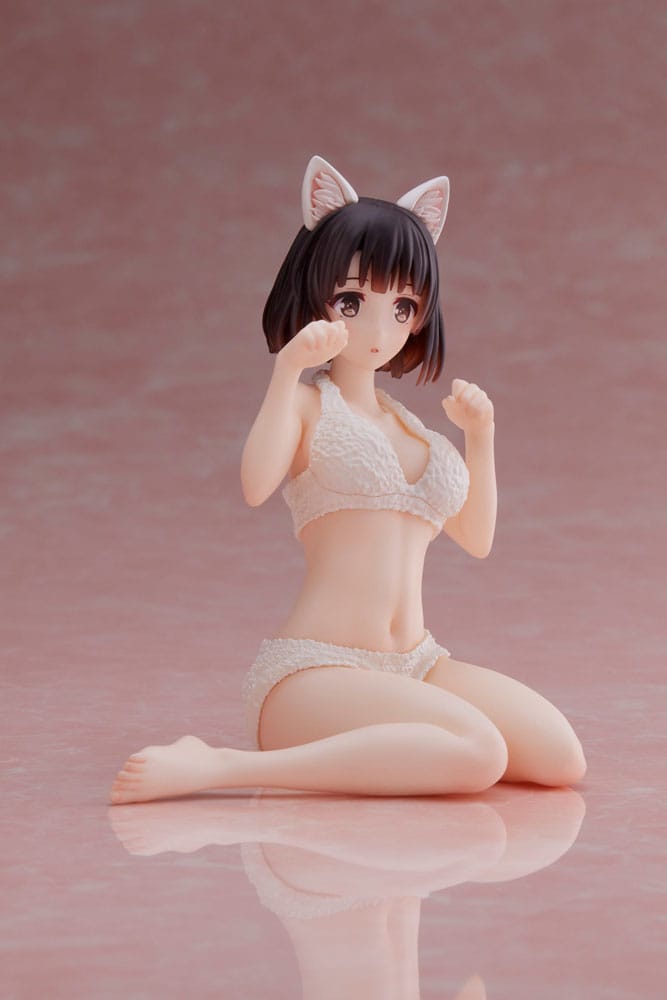 Saekano: How to Raise a Boring Girlfriend PVC Statue Megumi Kato Cat Roomwear Ver