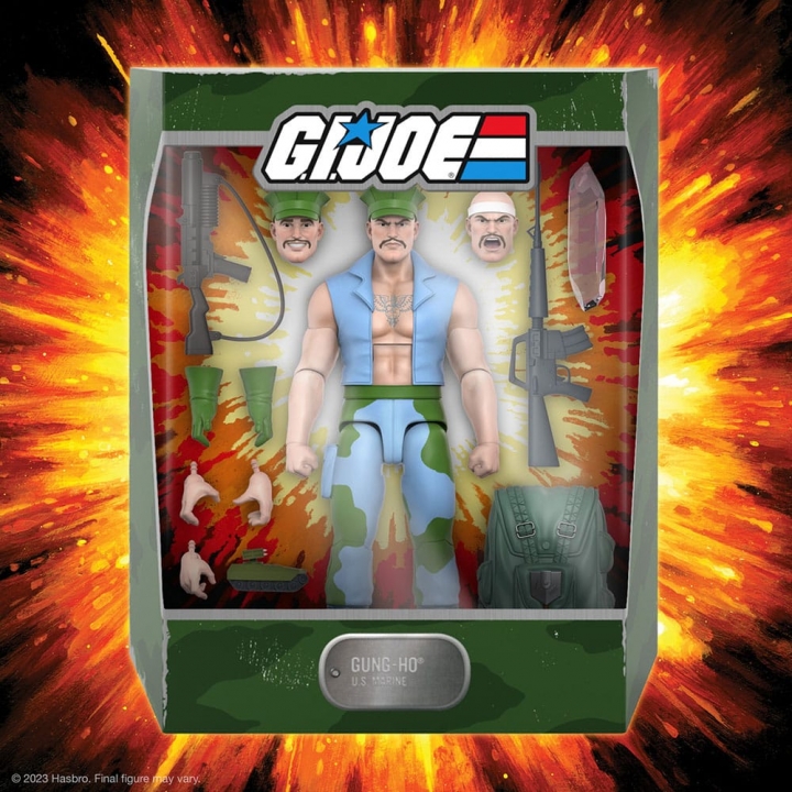 G.I. Joe Ultimates Action Figure Stalker / Gung-Ho / Baroness / Zartan 18 cm