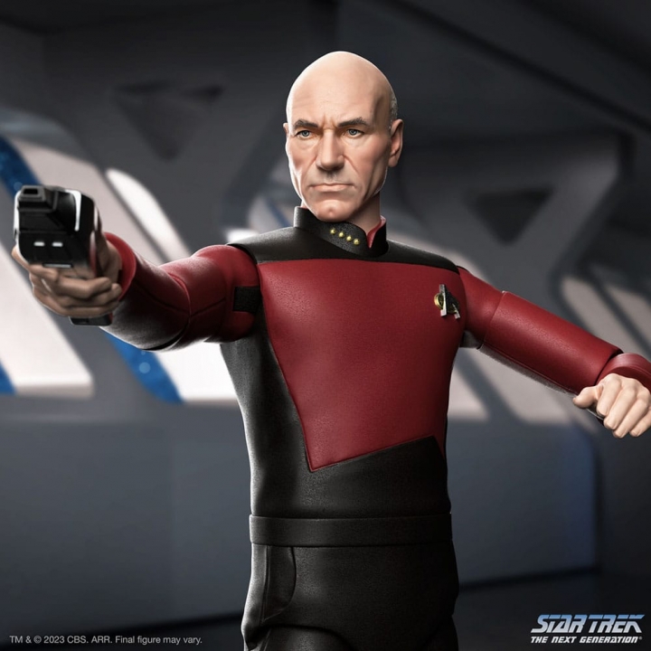 Star Trek: The Next Generation Ultimates Action Figure Worf / Captain Picard 18 cm