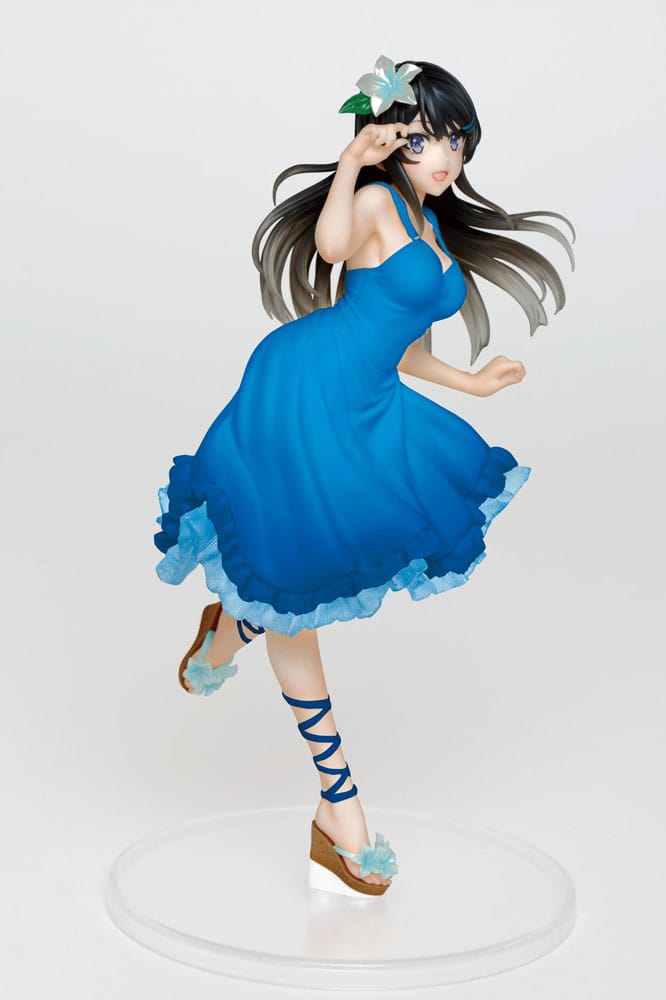 Rascal Does Not Dream of Bunny Girl Senpai Statue Mai Sakurajima Summer Dress Ver. Renewal Edition