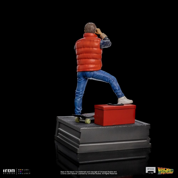 Back to the Future Art Scale Statue 1/10 Doc Brown / Marty McFly 22-20 cm