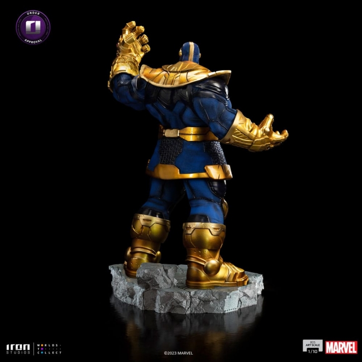 Marvel Battle Diorama Series Art Scale Statue 1/10 Thanos Infinity Gaunlet Diorama 30 cm