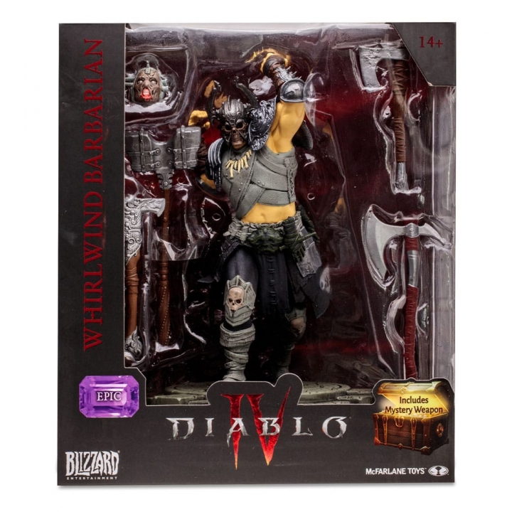 Diablo 4 Action Figure Druid / Barbarian 15 cm