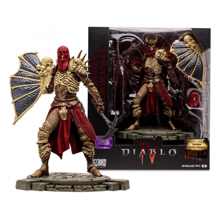 Diablo 4 Action Figure Sorceress / Necromancer 15 cm