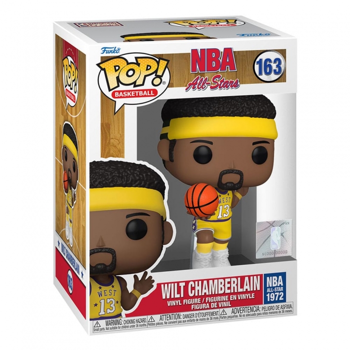 NBA Legends POP! Sports Vinyl Figure Carter / Chamberlain / Rodman / Iverson / Nowitzki 9 cm